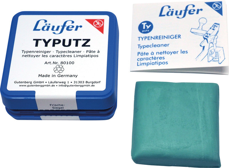 Laufer Läufer Typenreiniger Typutz, Kunststoff, Blau