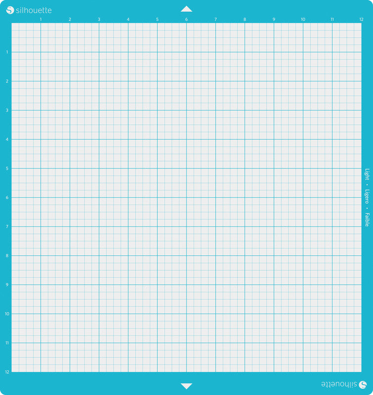 Silhouette Schneidematte – 304×304 mm, leicht klebend, für Silhouette Schneideplotter
