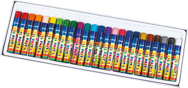 Centrum Ölpastelle – 24 Farben – für Papier