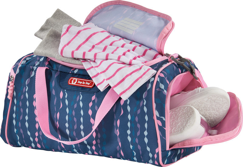 Step by Step Sporttasche – 13 l, Motiv Mermaid Bella, mit Schultergurt, wasserabweisend, 38 × 20 × 23 cm