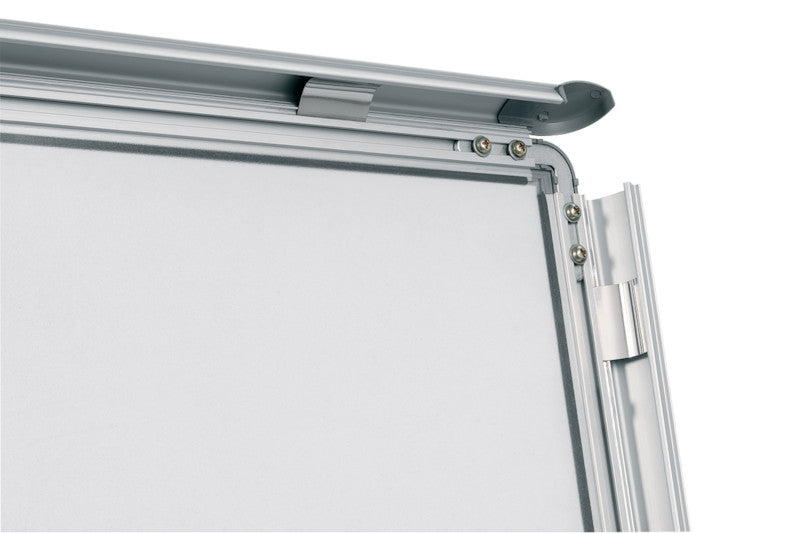 Nobo Plakatrahmen Premium Plus – 650 × 900 mm, silber, Metall