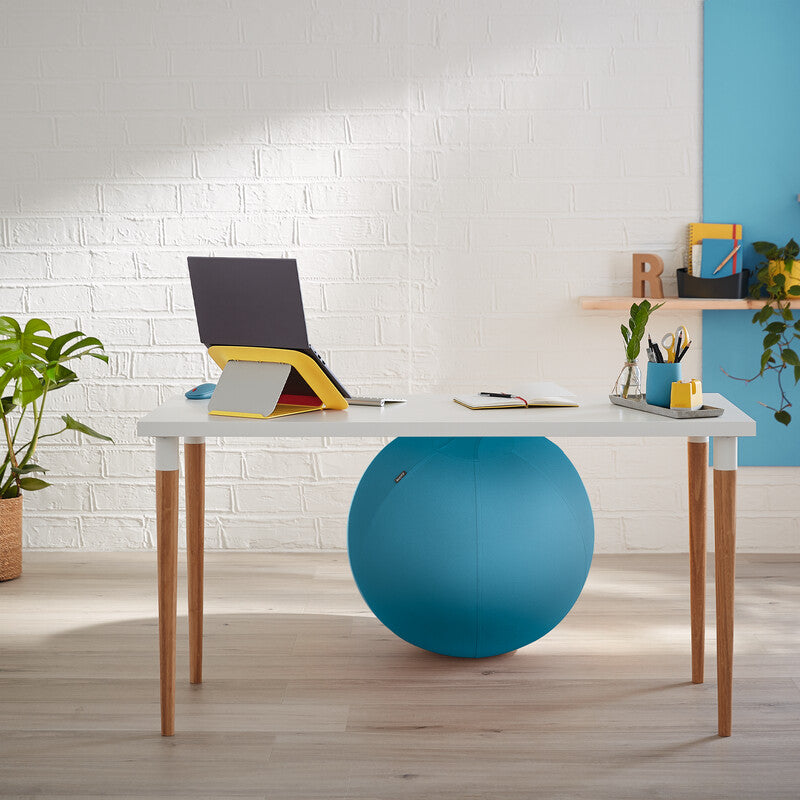 Leitz Sitzball Ergo Cosy Active – Ø 65 cm, 100 kg, sanftes Blau