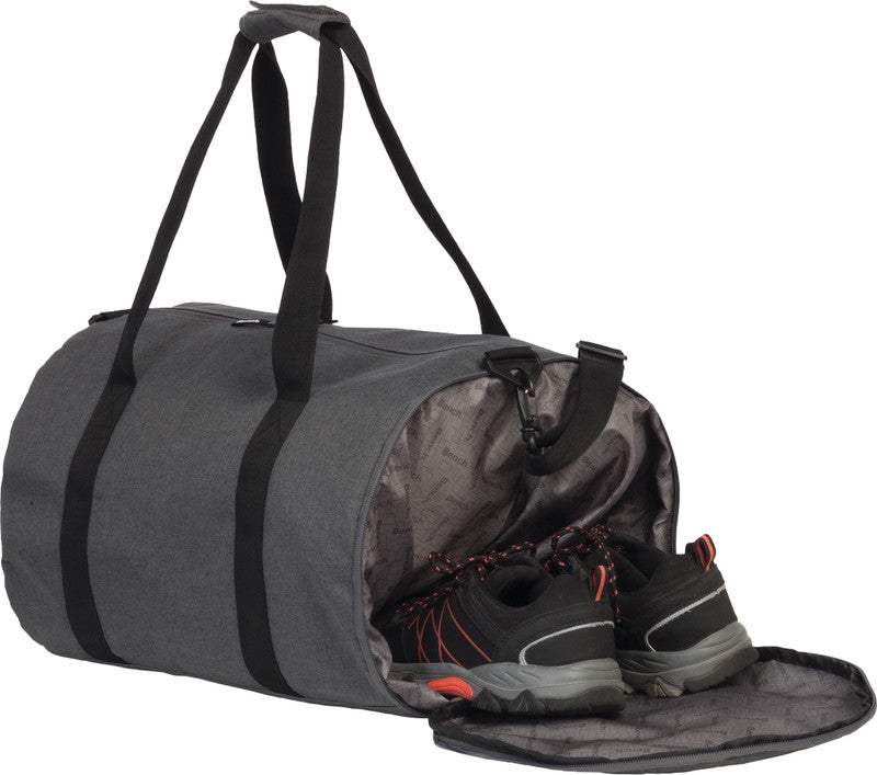 Bench Sporttasche Classic – 30 l, dunkelgrau, mit Schultergurt, wasserabweisend, 50 × 29 × 29 cm