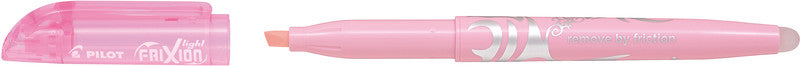 Pilot FriXion Light Textmarker Pastellpink – Keilspitze, 3,3 mm, radierbar