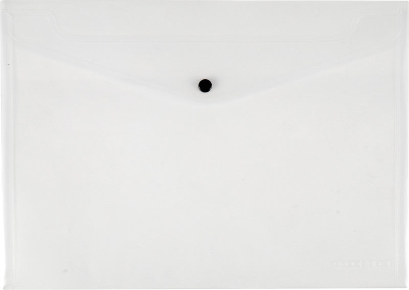 Q-connect Sichtmappe A4 – transparent, Kunststoff, 172 µm