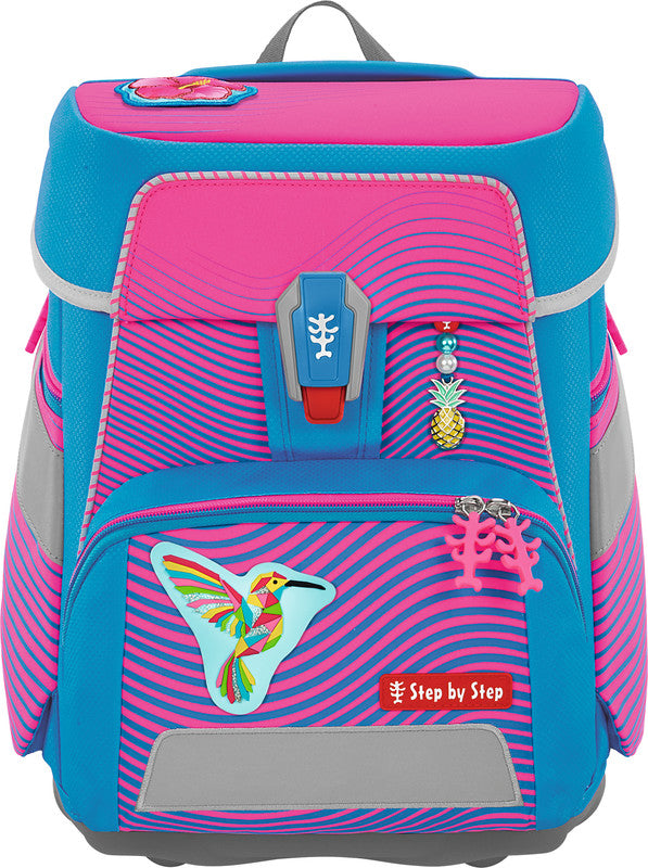Step by Step Schulrucksack-Set Space Neon – 5-teilig – Kolibri Kaja