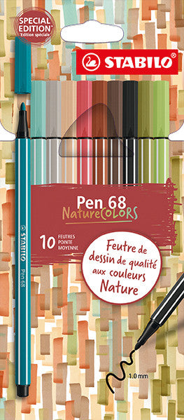 STABILO Filzstifte, Strichbreite 1 mm, 10 Farben