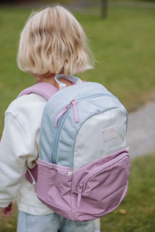 Beckmann Kindergartenrucksack Sport Mini – rosa – recycelte Materialien