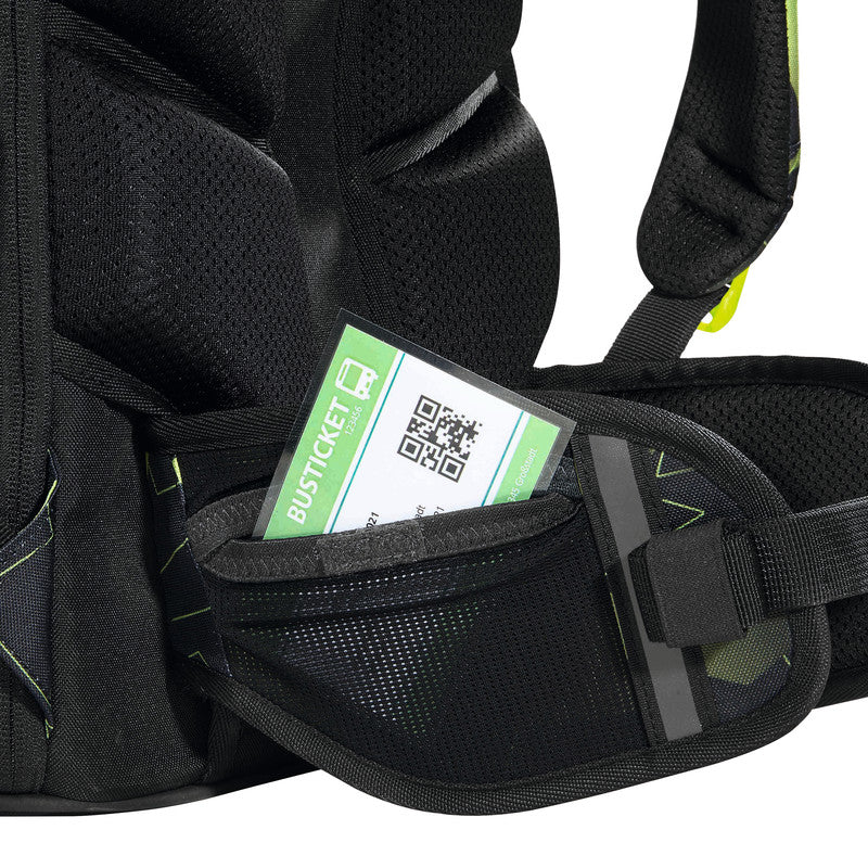 Coocazoo Rucksack Porter – Lime Flash – 30,0×44,0×23,0 cm – recycelter Bestandteil
