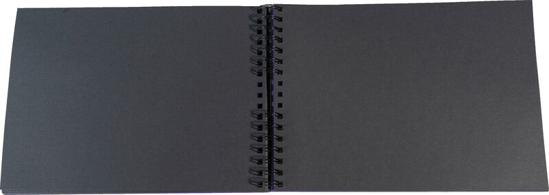 Exacompta Fotoalbum Wiro Japan – violett, Karton, 320 × 220 mm
