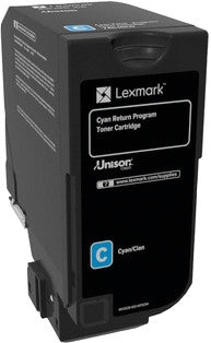 Lexmark Toner – cyan, 3000 Seiten