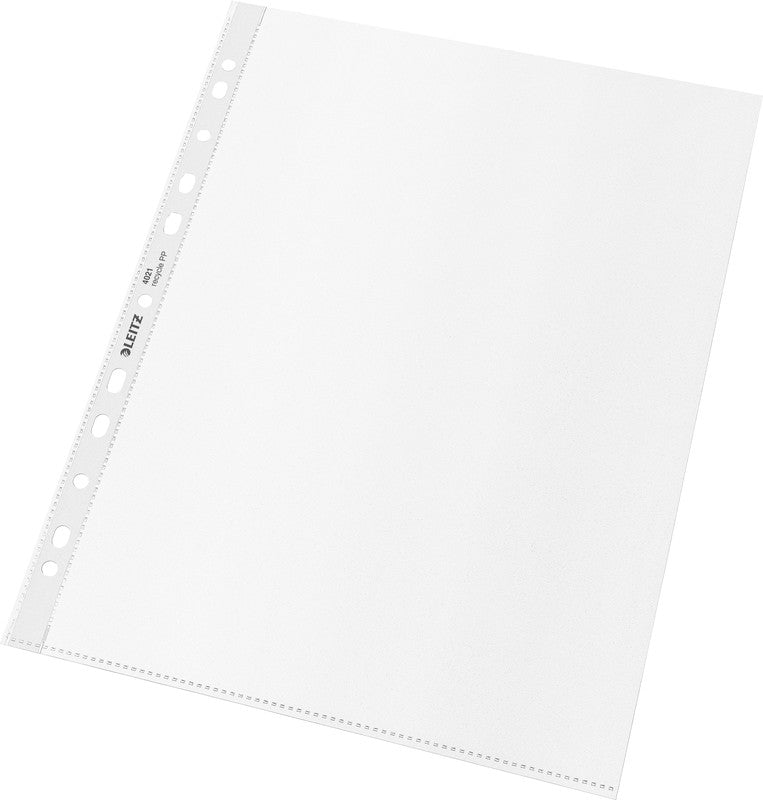 Leitz Sichtmappe A4 – transparent, Polypropylen, 25er-Pack