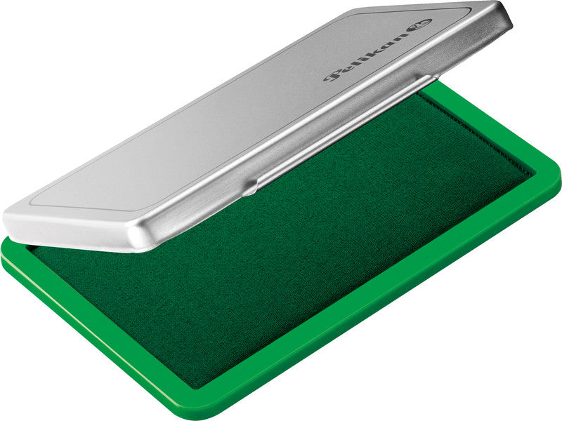 Pelikan Stempelkissen – Metall, 110 × 70 mm, Grün