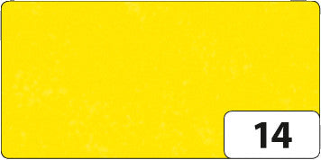 Folia Seidenpapier satiniert – Dunkelgelb – 50 × 70 cm, 13 Blatt