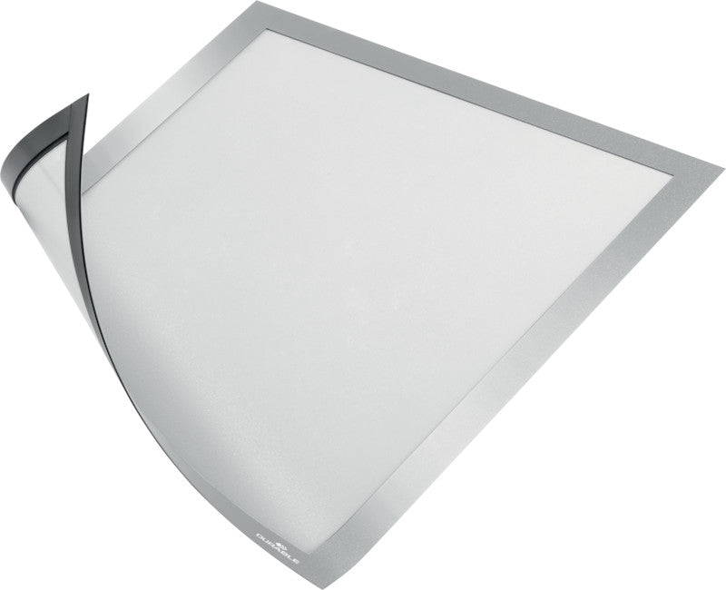 Durable Magnetrahmen – A4 – Silber – 5er-Pack