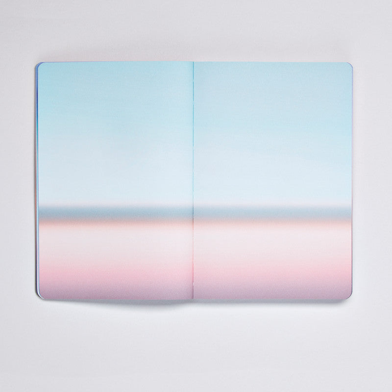nuuna Notizbuch, A5, 176 Seiten – silber