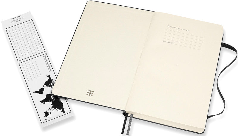 Moleskine Notizbuch Classic Collection, punktkariert, Leimbindung, Hardcover, 400 Seiten, 70 g/m² – schwarz