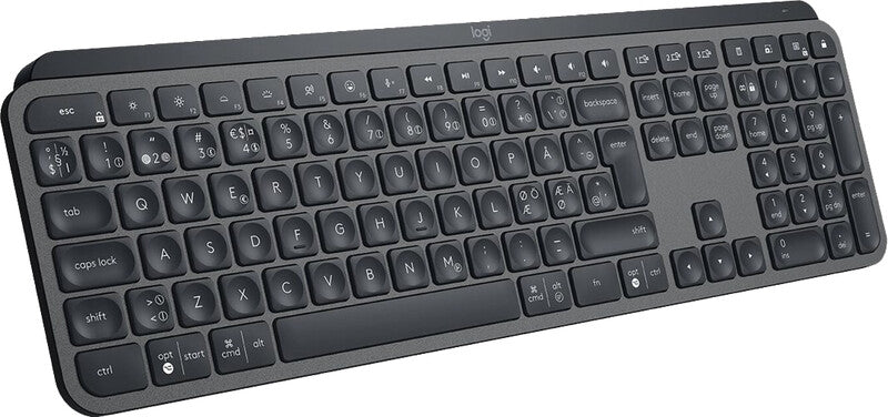 Logitech Kabellose Tastatur (Bluetooth/2,4 GHz), beleuchtet – für Windows, macOS & Android