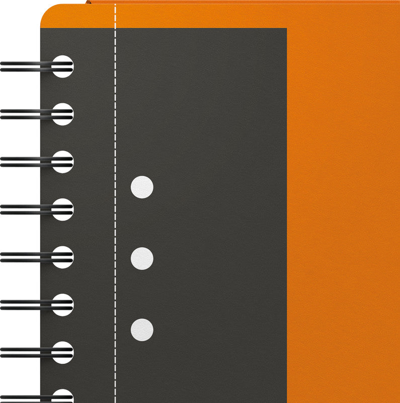 Oxford Collegeblock, 80 Blatt, 10-fach gelocht, perforiert, 80 g/m² – orange, für SCRIBZEE App