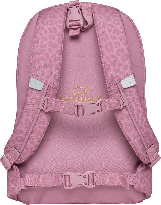 Beckmann Classic Schulrucksack 1st – 6-teilig – Furry, mit Leuchteffekt