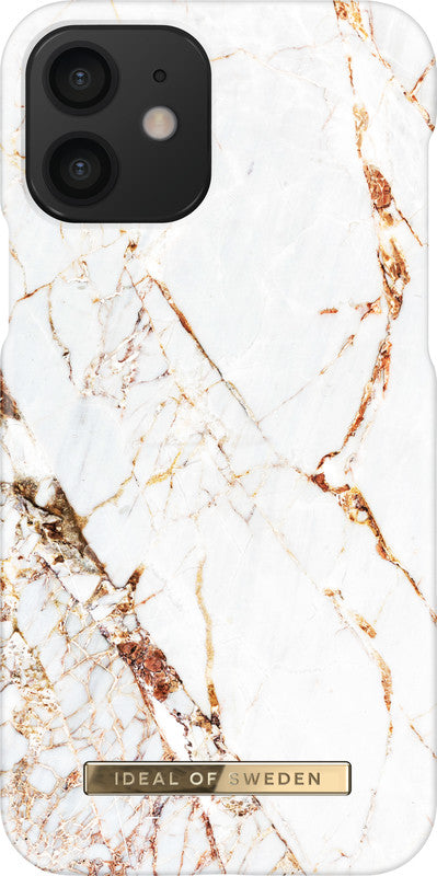 Ideal of Sweden – Backcover – für Apple iPhone 12/12 Pro – Carrara Gold – PC