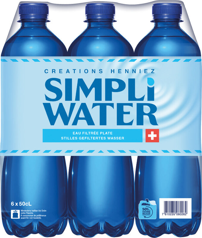 Simpli water Mineralwasser still – 50 cl