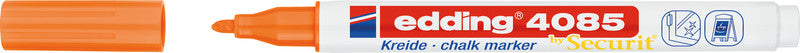 Edding Kreidemarker 4085 – Rund, 1–2 mm – Neonorange