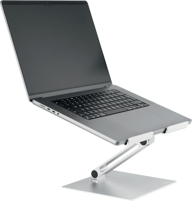 Durable Tablet-/Notebookhalter – für Notebooks und Tablets 10–17", Aluminium, silber metallic