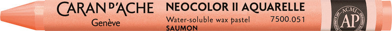 Caran d-Ache Caran d'Ache Neocolor Aquarellfarbstift – Lachsrot, Mine Ø 8,6 mm