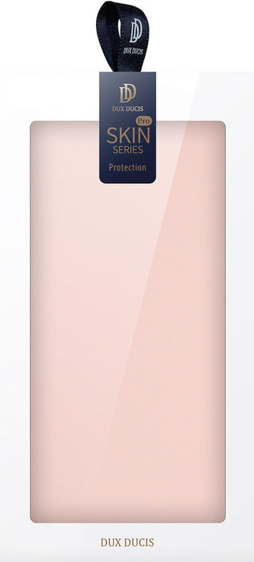 Dux Ducis Booklet-Hülle – für Apple iPhone 13 Pro Max – Roségold – Kunstleder, mit Kartenfach
