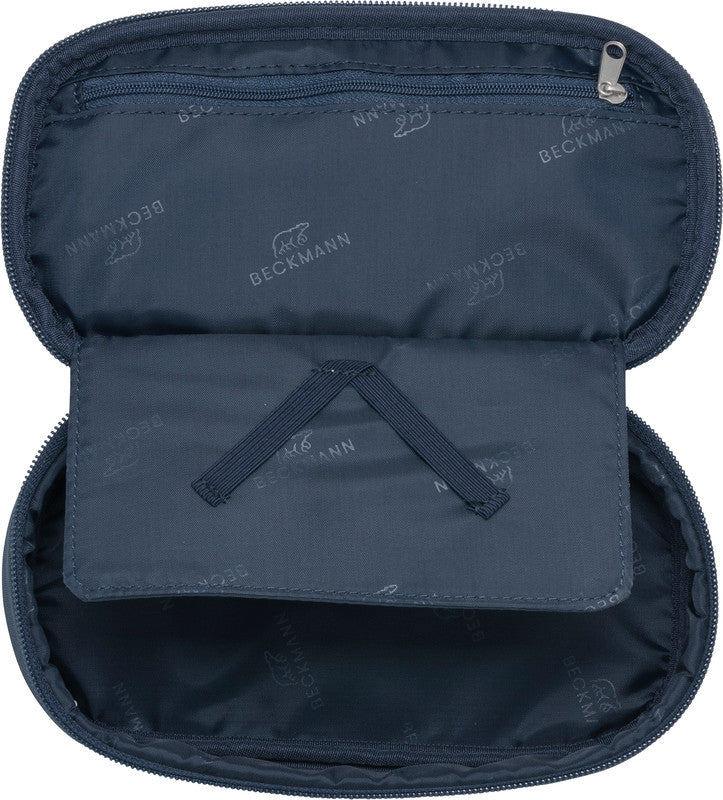 Beckmann Sport Jr. Etui, leer – Blue Camo – Kunststoff – 22 × 11 × 5 cm
