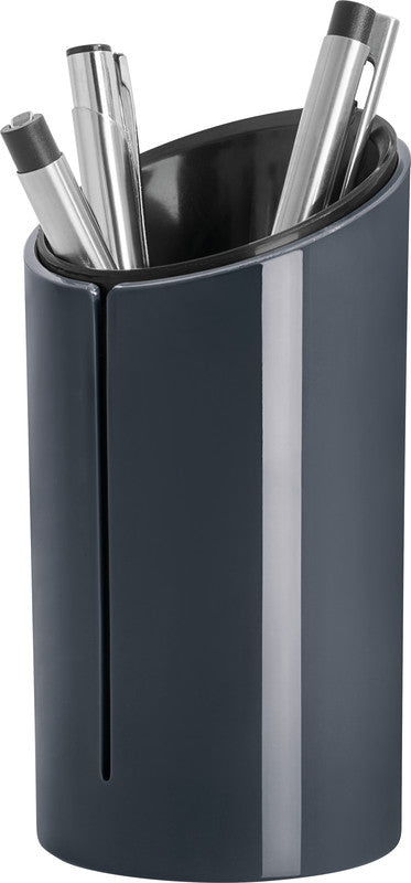 Sigel Stiftschlaufe – Kunststoff, Grau, 70 × 135 mm