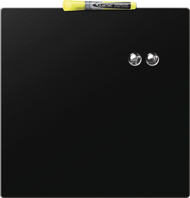 Rexel Whiteboard – 36 × 36 cm, magnetisch, inkl. GlowWrite-Marker, Magnete, Montagesatz
