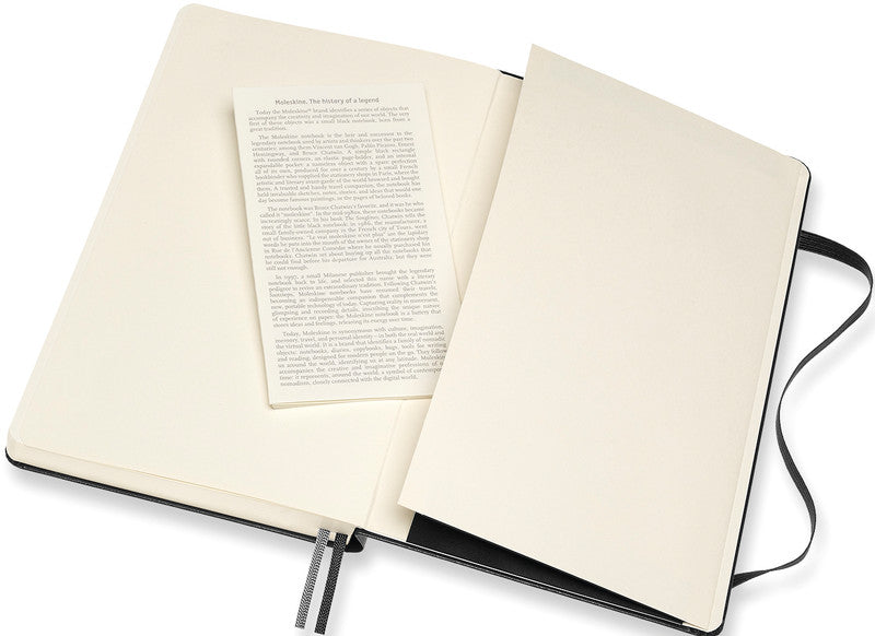 Moleskine Notizbuch Classic Collection, punktkariert, Leimbindung, Hardcover, 400 Seiten, 70 g/m² – schwarz
