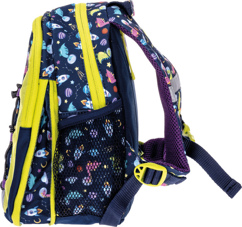 Funki Raumwunder – Kindergartenrucksack – 8–11 l, Kunststoff, Space Dinos