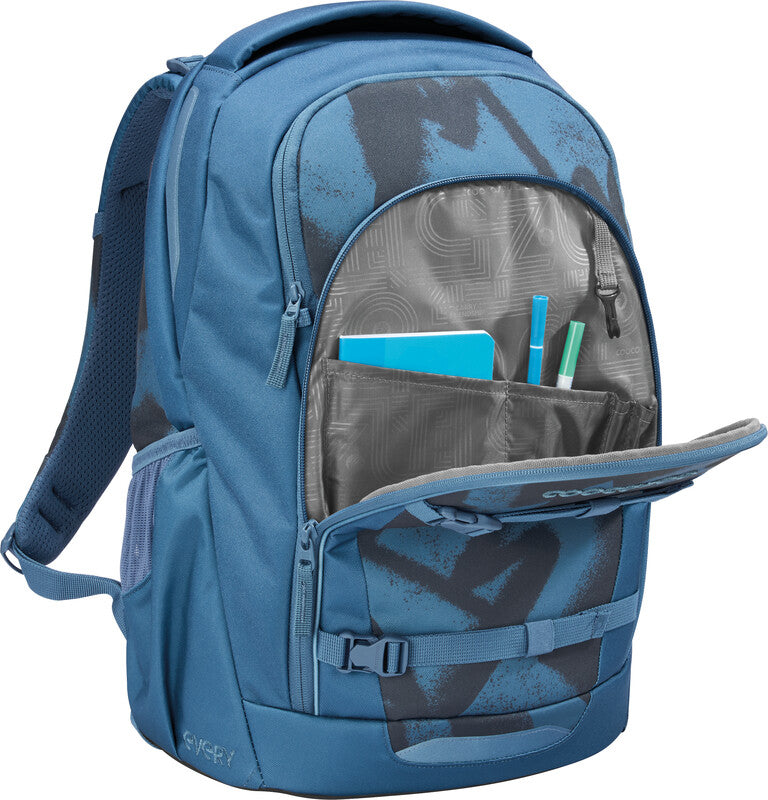 Coocazoo Rucksack Every – Graffiti Groove – 30 l – 30,0 × 46,0 × 22,5 cm – aus 100% recyceltem PET