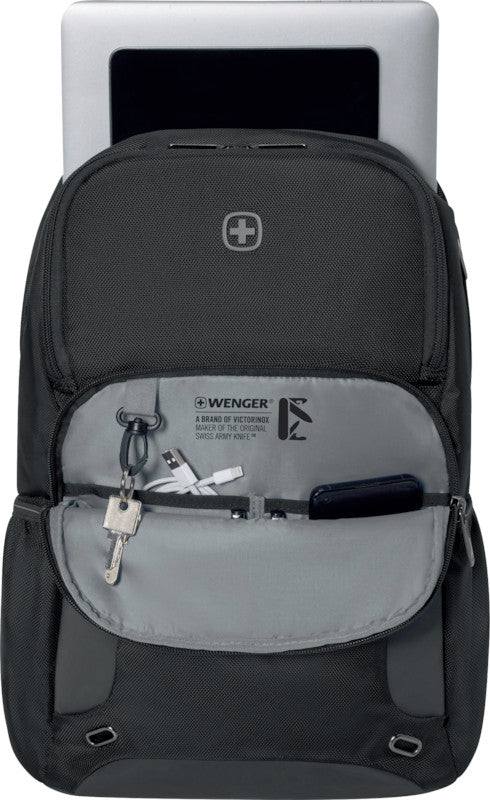 Wenger/SwissGear Wenger XE Tryal – Notebook-Rucksack – für 15,6" Notebook, 23 l, rPET, schwarz/grau