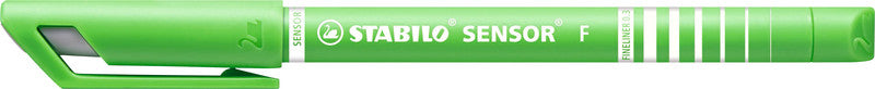STABILO Sensor F – 4er-Set – 0,3 mm – sortiert