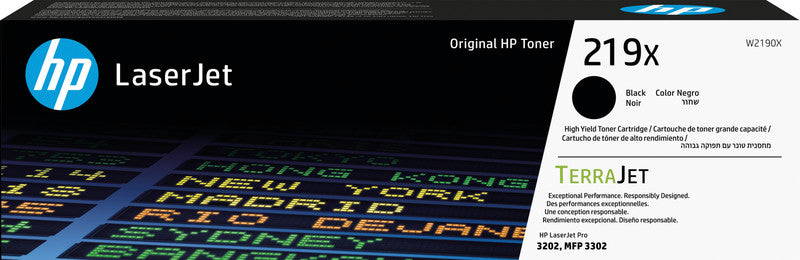 HP Toner 219X – schwarz, 3200 Seiten