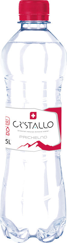 Cristallo Mineralwasser prickelnd – 12 × 5 dl