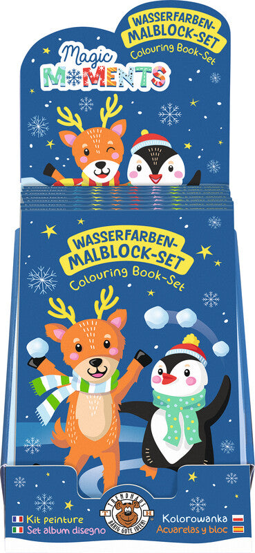 Trendhaus Malblock-Set Magic Moments – ab 3 Jahren – 12 Seiten
