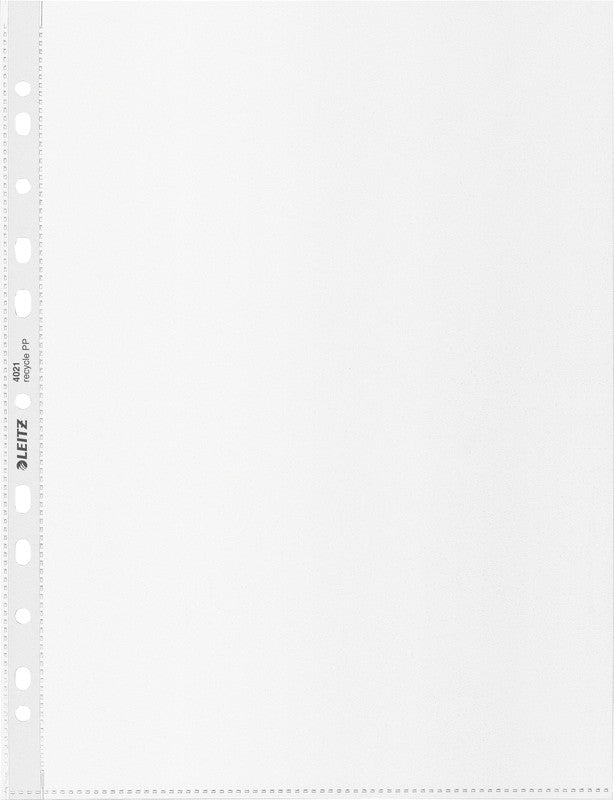 Leitz Sichtmappe A4 – transparent, Polypropylen, 25er-Pack