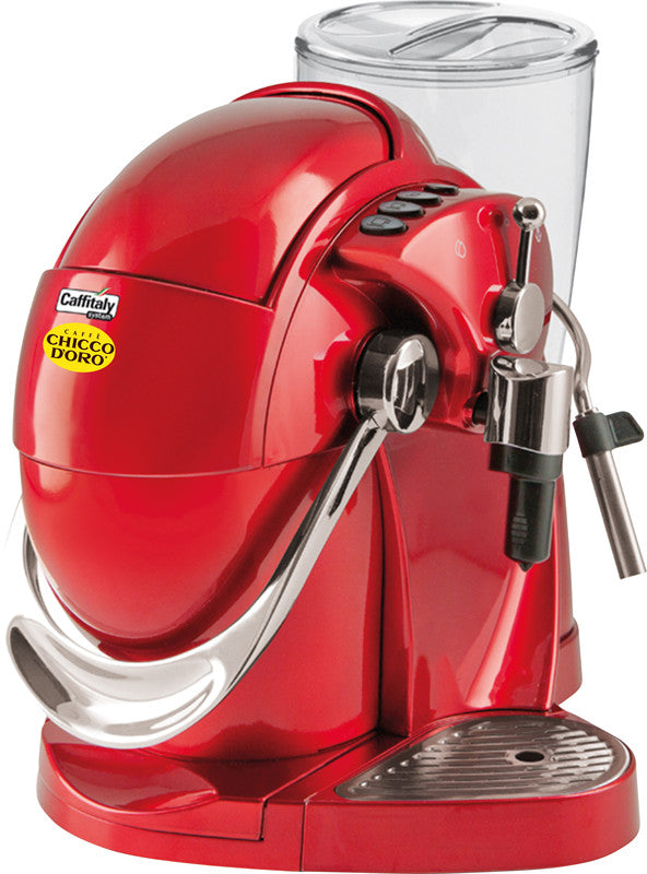 Chicco d'oro Chicco d’Oro S06 Kapselmaschine – für Caffitaly-Kapseln, 1,2 l, Rot
