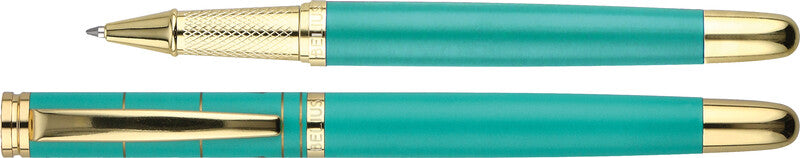 Belius Kugelschreiber – türkis, Aluminium