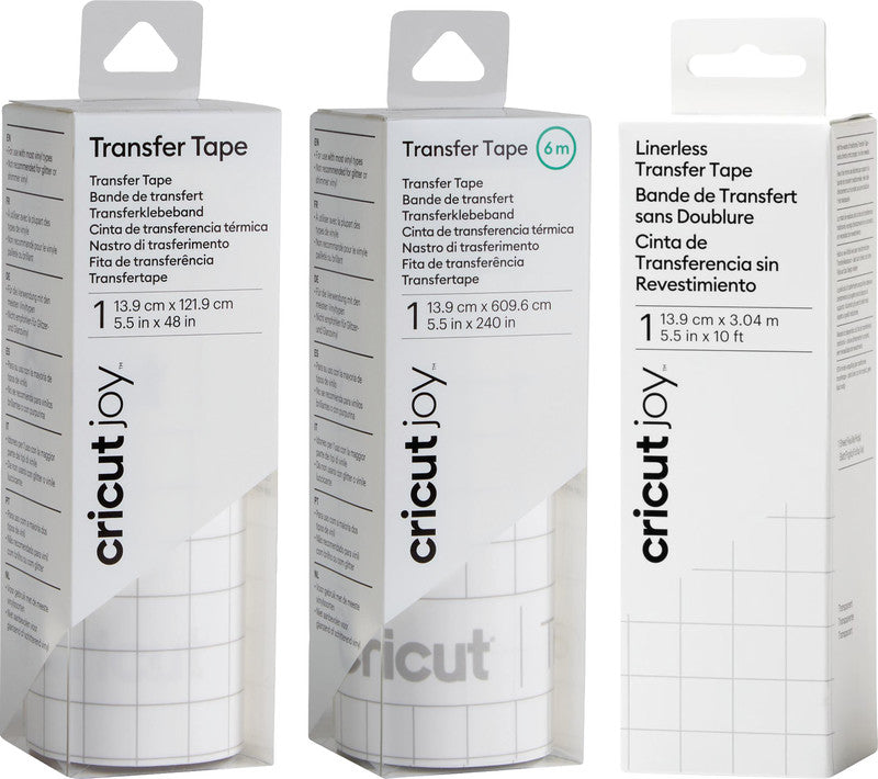 Cricut Transferpapier – für Cricut Joy – 13,9 cm × 3,04 m – Transparent
