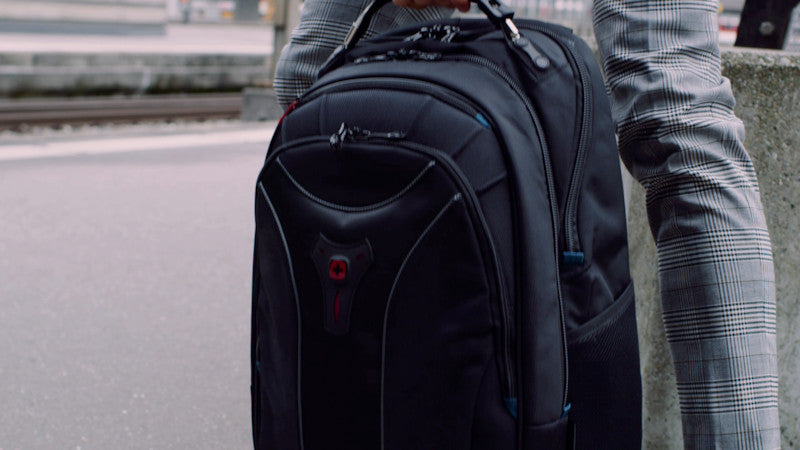 Wenger/SwissGear Wenger Carbon – Notebook-Rucksack – für 17"-Notebook, 30 l, Polyester, Schwarz