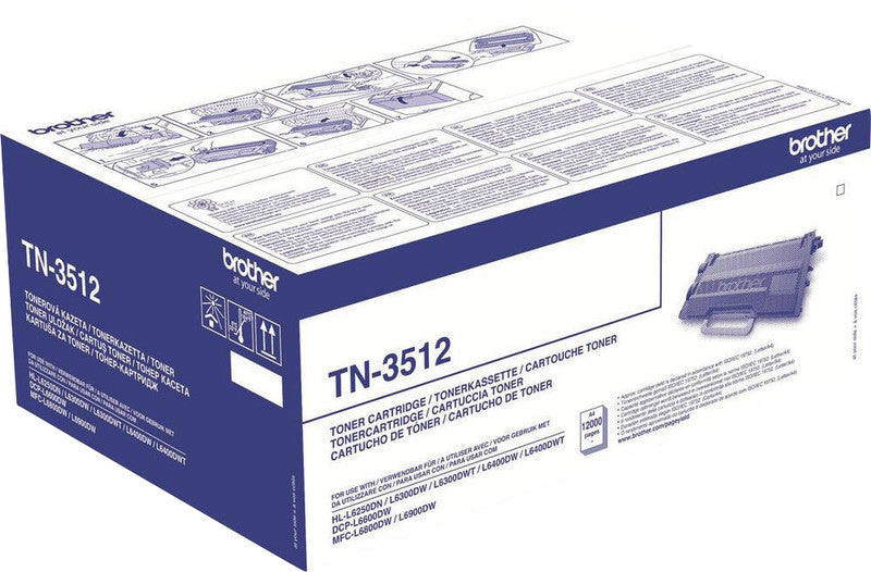 Brother Toner – schwarz, 12000 Seiten