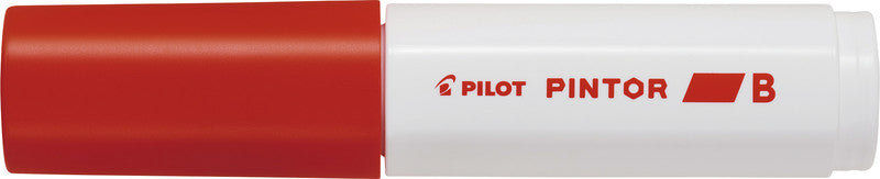 Pilot Pigment Marker Pintor – Keilspitze 8 mm – Sortiert – 4er-Set – Für dunkle Oberflächen geeignet