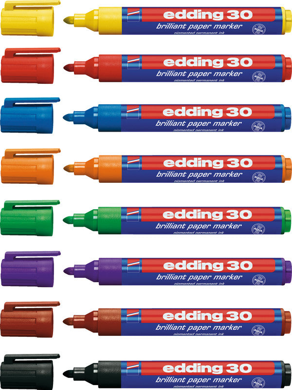Edding Papiermarker für Permanentmarker – Orange