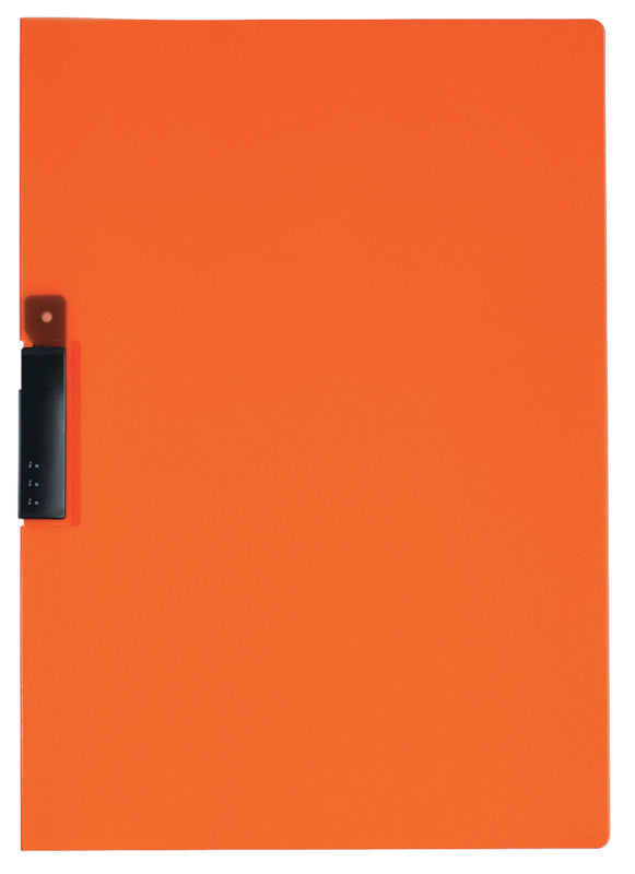 Kolma Schnellhefter Easy – A4, Kunststoff, Orange, Kunststoff-Deckleiste, Recyclingfähig
